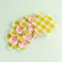 Load image into Gallery viewer, Plaid Flower Coasters