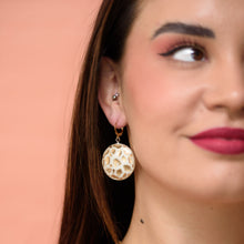 Load image into Gallery viewer, Shabby Moon Rock Retro Earrings