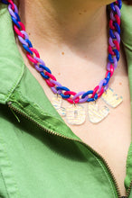 Load image into Gallery viewer, Blue/Pink/Purple "Love" Necklace