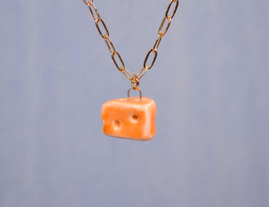 Cheddar Cheese Necklace