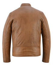 Load image into Gallery viewer, Sahara Men's Brown Fashion Leather Jacket