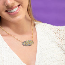 Load image into Gallery viewer, Floral Romance Gold Leaf Necklace