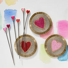 Load image into Gallery viewer, Heart coasters