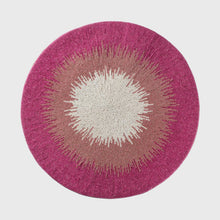 Load image into Gallery viewer, Ombre hand beaded placemat, pink