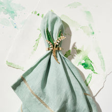 Load image into Gallery viewer, Lily of the valley skinny napkin rings, set of four