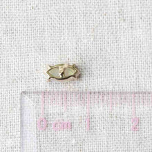 Load image into Gallery viewer, Dainty Marquise Cut Solid Opal Stud Earrings 14K Yellow Gold
