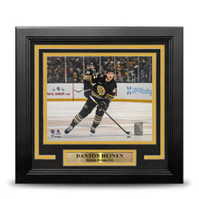Load image into Gallery viewer, Danton Heinen in Action Boston Bruins 8" x 10" Framed Hockey Photo