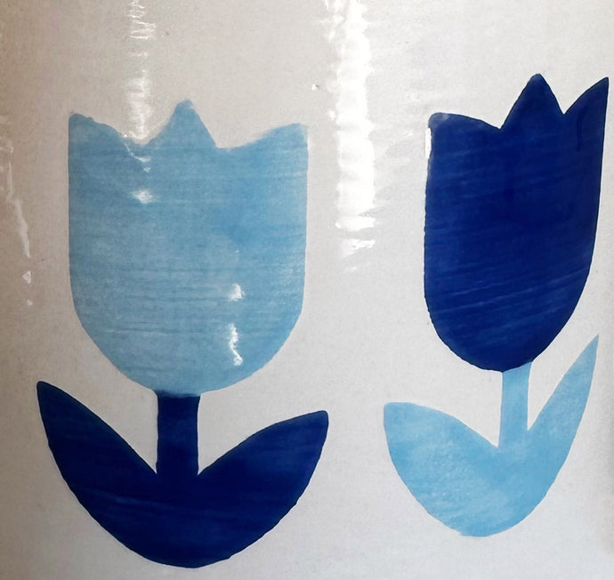 Tulip Fever Ice Bucket Style Vase