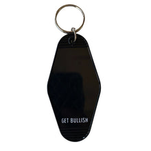 Load image into Gallery viewer, Department of Redundancy Department Motel Style Keychain in Black