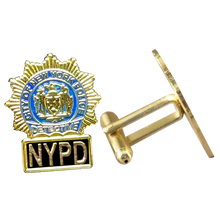Load image into Gallery viewer, PBX-012-D NYPD Detective Cufflinks New York City Police