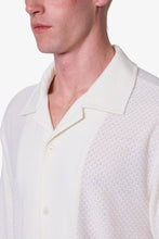 Load image into Gallery viewer, Diamond Knit Shirt - Off White