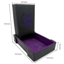 Load image into Gallery viewer, Dice Tray / Tower Bundle: Purple Dragon