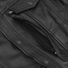 Load image into Gallery viewer, Road Sovereign - Leather Motorcycle Shirt