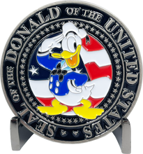 Load image into Gallery viewer, BL7-001 Donald Trump Duck Challenge Coin President MAGA 45