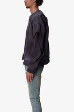 Load image into Gallery viewer, Dug Up Distressed Sweater - Charcoal Grey