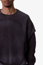 Load image into Gallery viewer, Dug Up Distressed Sweater - Charcoal Grey