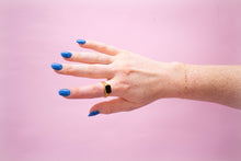 Load image into Gallery viewer, Titanium Midnight Dynasty Ring