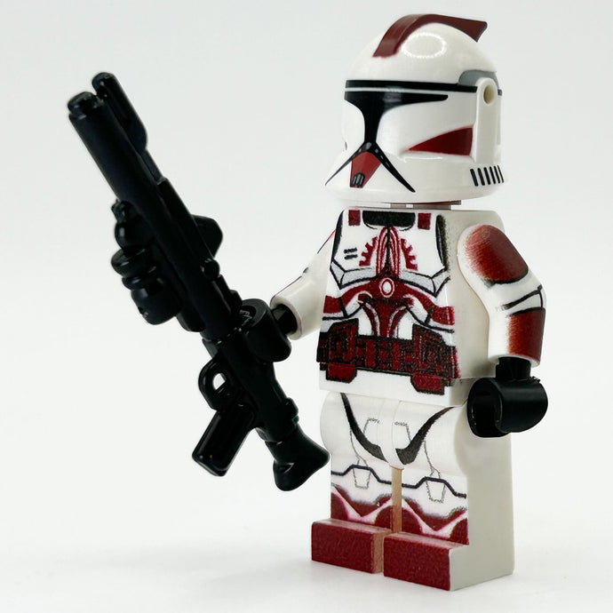 Security Clone Trooper (Phase 1) Minifig made using LEGO parts  - B3 Customs