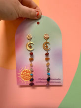 Load image into Gallery viewer, Rainbow Rock Dangles