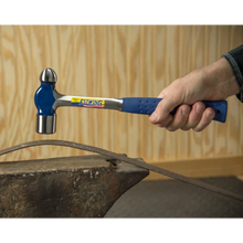 Load image into Gallery viewer, Estwing E3-16BP 16oz Ball Peen Hammer w/ Blue Grip (Smooth Face)