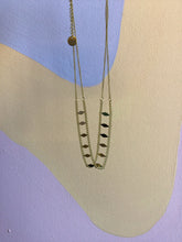 Load image into Gallery viewer, Titanium ‘String of Diamonds’ Choker