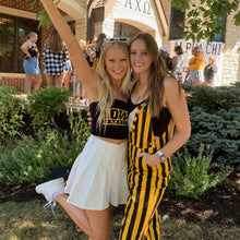 Load image into Gallery viewer, Iowa Hawkeyes Black Tube Top