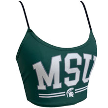 Load image into Gallery viewer, Michigan State Green Spaghetti Tank