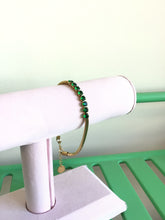 Load image into Gallery viewer, Titanium Pop of Color Snake Chain Bracelet