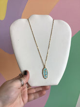 Load image into Gallery viewer, Titanium Flower Pendant Necklaces