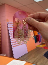 Load image into Gallery viewer, Diamond Tower Earrings