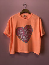 Load image into Gallery viewer, “Just a Girl Who Needs Her Little Snacky Snacks” Shirt and Crewneck