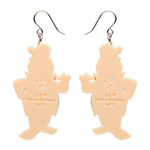 Load image into Gallery viewer, Fred Flintstone Drop Earrings by Erstwilder