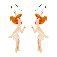 Load image into Gallery viewer, Wilma Flintstone Drop Earrings by Erstwilder