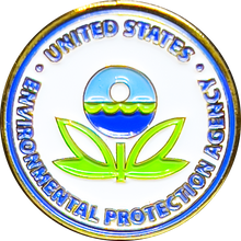 Load image into Gallery viewer, EPA Environmental Protection Agency collectible 3-in-1 Police Tactical Rescue knife tool with Seatbelt Cutter, Steel Serrated Blade, Glass Breaker