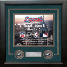 Load image into Gallery viewer, Philadelphia Eagles Custom NFL Football 8x10 Picture Frame Kit (Multiple Colors)