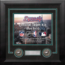 Load image into Gallery viewer, Philadelphia Eagles Custom NFL Football 8x10 Picture Frame Kit (Multiple Colors)