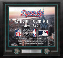 Load image into Gallery viewer, Philadelphia Eagles Super Bowl LII Champions Custom NFL Football 16x20 Picture Frame Kit (3 Colors)