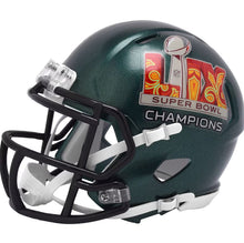 Load image into Gallery viewer, Philadelphia Eagles Super Bowl LIX Champions Riddell Speed Mini Helmet