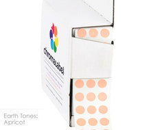 Load image into Gallery viewer, 1/4&quot; Permanent Round, Color-Code Dots: 1,000/Box