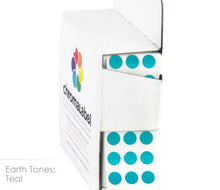 Load image into Gallery viewer, 1/4&quot; Permanent Round, Color-Code Dots: 1,000/Box