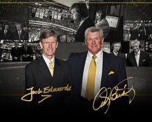 Load image into Gallery viewer, Jack Edwards &amp; Andy Brickley Boston Bruins Autographed 8" x 10" Collage Hockey Photo