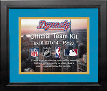 Load image into Gallery viewer, Los Angeles Chargers Custom NFL Football 8x10 Picture Frame Kit (Multiple Colors)
