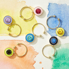 Load image into Gallery viewer, Enamel gem wine charms