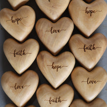 Load image into Gallery viewer, Engraved Hearts From The Holy Land