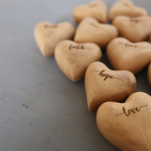Load image into Gallery viewer, Engraved Hearts From The Holy Land