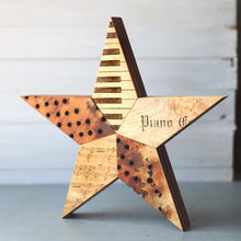 Load image into Gallery viewer, Engraved Piano Stars