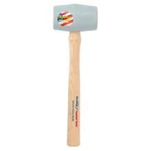 Load image into Gallery viewer, Estwing DH-12N 12oz No-Mar Gray Deadhead Rubber Mallet, Wood Handle