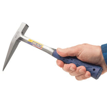 Load image into Gallery viewer, Estwing E3-13P 13oz Lightweight Rock Pick w/ Blue Vinyl Shock Reduction Grip (Smooth Face)