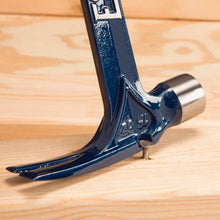 Load image into Gallery viewer, Estwing E6-15SR 15oz Blue Vinyl Gripped Ultra Framing Hammer - Short Handle (Smooth Face)