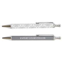 Load image into Gallery viewer, Expert Storyteller Pen Set | Set of 2 Giftable Pens in Box | Refillable